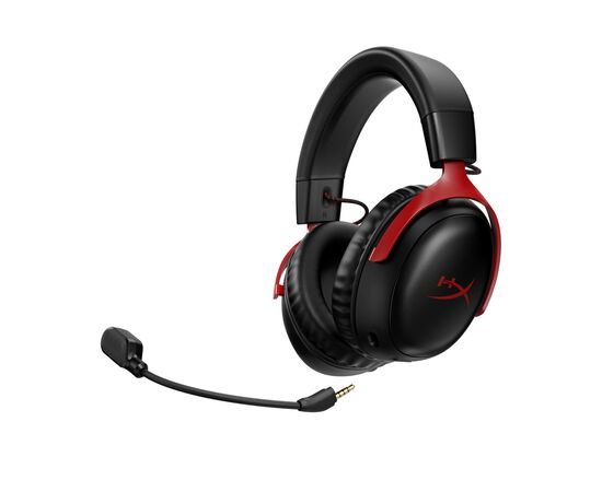 Наушники HyperX Cloud III Wireless Black-Red (77Z46AA), изображение 4 Наушники HyperX Cloud III Wireless Black-Red (77Z46AA), изображение 4