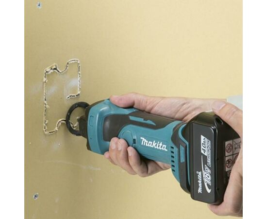 Фрезер Makita для гипсокартона LXT, 3,18мм (без АКБ и БП) (DCO180Z), изображение 2 Фрезер Makita для гипсокартона LXT, 3,18мм (без АКБ и БП) (DCO180Z), изображение 2
