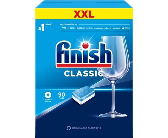 Таблетки для посудомоечных машин Finish Classic 90 шт. (4640018994470)