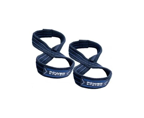 Кистевые лямки Power System PS-3405 Figure 8 Black/Blue S/M (3405BU-3)