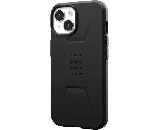 Чехол для мобильного телефона UAG Apple iPhone 15 Plus Civilian Magsafe, Black (114306114040), изображение 2