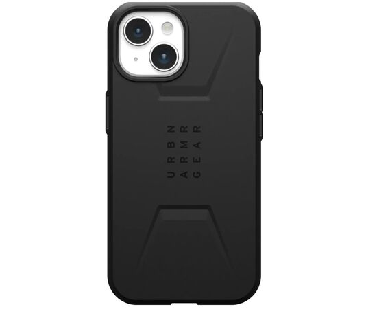 Чехол для мобильного телефона UAG Apple iPhone 15 Plus Civilian Magsafe, Black (114306114040)