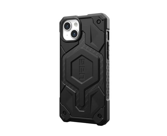 Чехол для мобильного телефона UAG Apple iPhone 15 Plus Monarch Pro Magsafe, Carbon Fiber (114220114242), изображение 4 Чехол для мобильного телефона UAG Apple iPhone 15 Plus Monarch Pro Magsafe, Carbon Fiber (114220114242), изображение 4