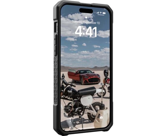 Чехол для мобильного телефона UAG Apple iPhone 15 Plus Monarch Pro Magsafe, Carbon Fiber (114220114242), изображение 5 Чехол для мобильного телефона UAG Apple iPhone 15 Plus Monarch Pro Magsafe, Carbon Fiber (114220114242), изображение 5
