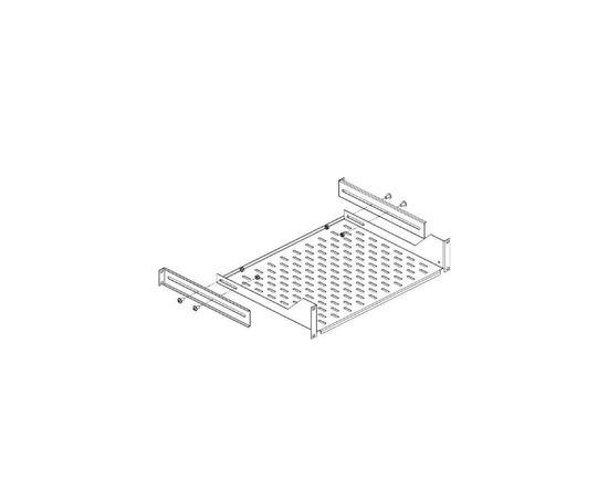 Крепление для 19" оборудования Conteg удерживатель 19" полок DP-PO-XXX (DP-PO-PD-H)