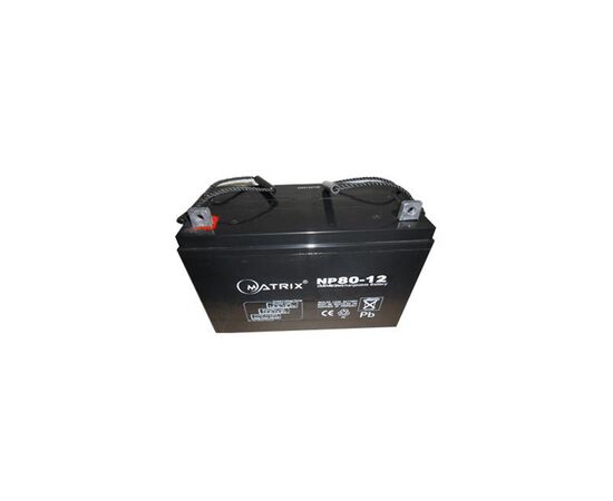 Батарея до ДБЖ Matrix 12V 80AH (NP80-12)