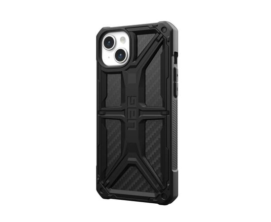Чохол до мобільного телефона UAG Apple iPhone 15 Plus Monarch, Carbon Fiber (114309114242), зображення 4 Чохол до мобільного телефона UAG Apple iPhone 15 Plus Monarch, Carbon Fiber (114309114242), зображення 4