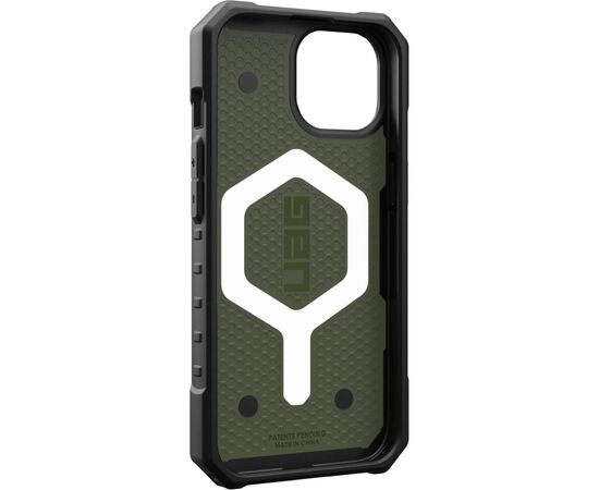 Чехол для мобильного телефона UAG Apple iPhone 15 Plus Pathfinder Magsafe, Olive Drab (114311117272), изображение 9 Чехол для мобильного телефона UAG Apple iPhone 15 Plus Pathfinder Magsafe, Olive Drab (114311117272), изображение 9
