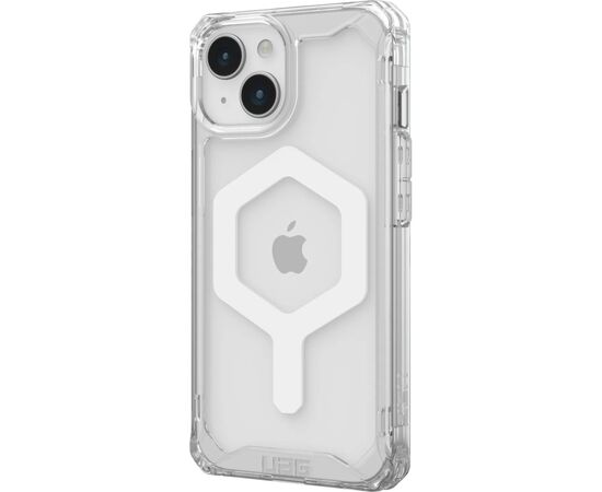 Чехол для мобильного телефона UAG Apple iPhone 15 Plus Plyo Magsafe, Ice/White (114314114341), изображение 5 Чехол для мобильного телефона UAG Apple iPhone 15 Plus Plyo Magsafe, Ice/White (114314114341), изображение 5