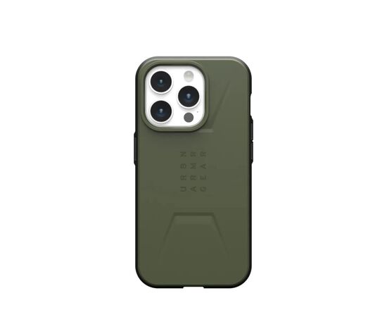 Чохол до мобільного телефона UAG Apple iPhone 15 Pro Civilian Magsafe, Olive Drab (114275117272)