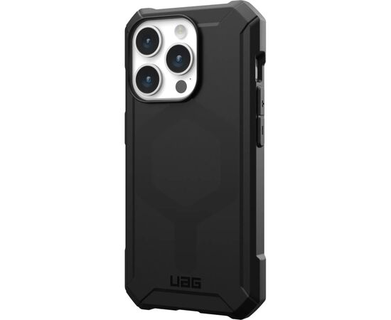 Чехол для мобильного телефона UAG Apple iPhone 15 Pro Essential Armor Magsafe, Black (114276114040), изображение 2 Чехол для мобильного телефона UAG Apple iPhone 15 Pro Essential Armor Magsafe, Black (114276114040), изображение 2