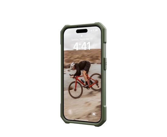 Чехол для мобильного телефона UAG Apple iPhone 15 Pro Essential Armor Magsafe, Olive Drab (114276117272), изображение 7