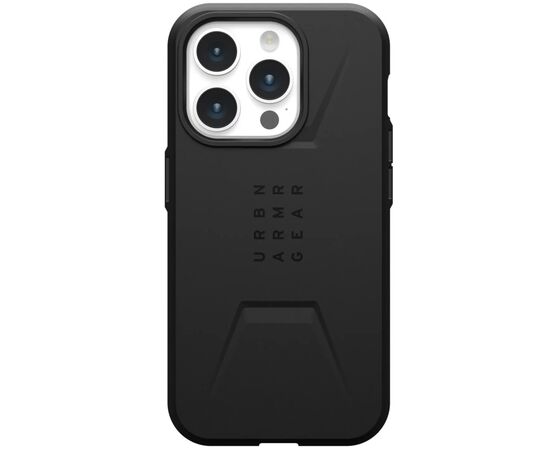 Чехол для мобильного телефона UAG Apple iPhone 15 Pro Max Civilian Magsafe, Black (114295114040)