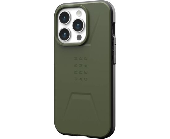 Чехол для мобильного телефона UAG Apple iPhone 15 Pro Max Civilian Magsafe, Olive Drab (114295117272), изображение 4