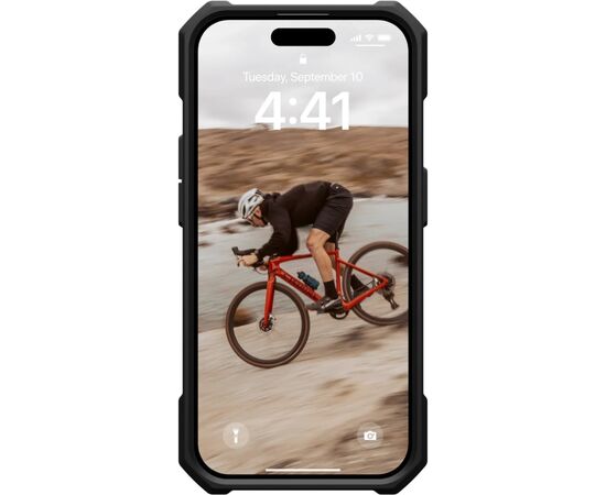 Чехол для мобильного телефона UAG Apple iPhone 15 Pro Max Essential Armor Magsafe, Black (114296114040), изображение 3 Чехол для мобильного телефона UAG Apple iPhone 15 Pro Max Essential Armor Magsafe, Black (114296114040), изображение 3