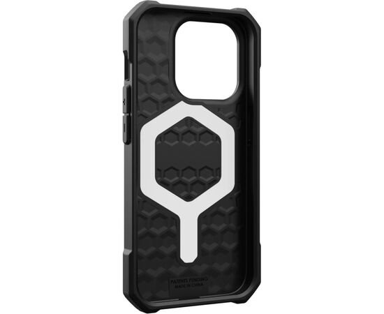 Чехол для мобильного телефона UAG Apple iPhone 15 Pro Max Essential Armor Magsafe, Black (114296114040), изображение 9 Чехол для мобильного телефона UAG Apple iPhone 15 Pro Max Essential Armor Magsafe, Black (114296114040), изображение 9
