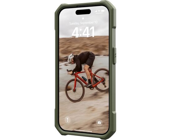 Чехол для мобильного телефона UAG Apple iPhone 15 Pro Max Essential Armor Magsafe, Olive Drab (114296117272), изображение 5