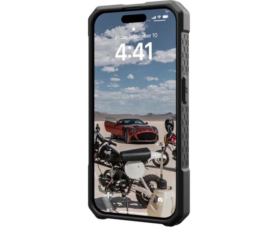 Чохол до мобільного телефона UAG Apple iPhone 15 Pro Max Monarch Pro Magsafe, Carbon Fiber (114222114242), зображення 3 Чохол до мобільного телефона UAG Apple iPhone 15 Pro Max Monarch Pro Magsafe, Carbon Fiber (114222114242), зображення 3