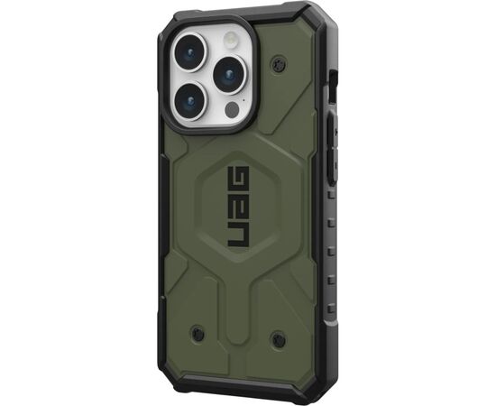 Чохол до мобільного телефона UAG Apple iPhone 15 Pro Max Pathfinder Magsafe, Olive Drab (114301117272), зображення 3 Чохол до мобільного телефона UAG Apple iPhone 15 Pro Max Pathfinder Magsafe, Olive Drab (114301117272), зображення 3