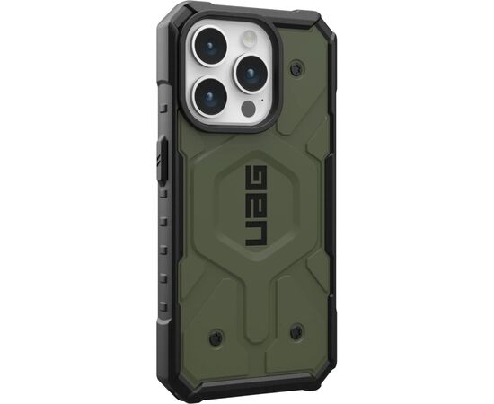 Чохол до мобільного телефона UAG Apple iPhone 15 Pro Max Pathfinder Magsafe, Olive Drab (114301117272), зображення 5 Чохол до мобільного телефона UAG Apple iPhone 15 Pro Max Pathfinder Magsafe, Olive Drab (114301117272), зображення 5