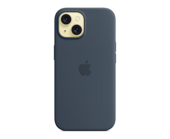 Чехол для мобильного телефона Apple iPhone 15 Silicone Case with MagSafe Storm Blue (MT0N3ZM/A), изображение 3