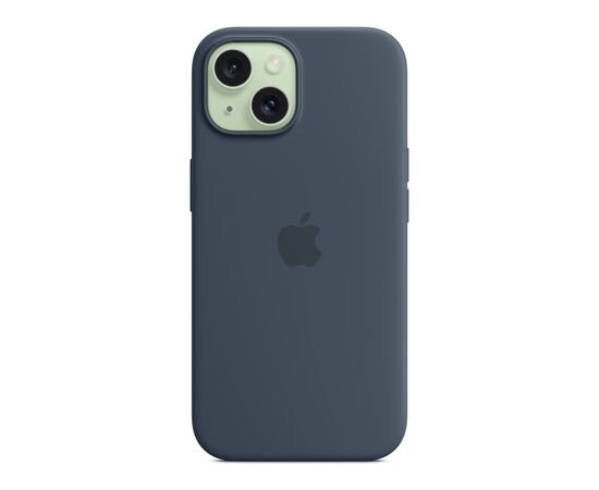Чехол для мобильного телефона Apple iPhone 15 Silicone Case with MagSafe Storm Blue (MT0N3ZM/A), изображение 4