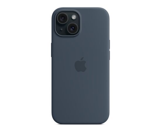 Чехол для мобильного телефона Apple iPhone 15 Silicone Case with MagSafe Storm Blue (MT0N3ZM/A), изображение 5