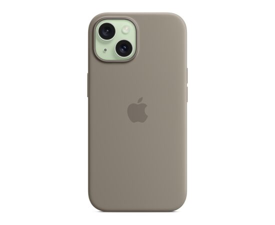 Чехол для мобильного телефона Apple iPhone 15 Silicone Case with MagSafe Clay (MT0Q3ZM/A), изображение 4 Чехол для мобильного телефона Apple iPhone 15 Silicone Case with MagSafe Clay (MT0Q3ZM/A), изображение 4