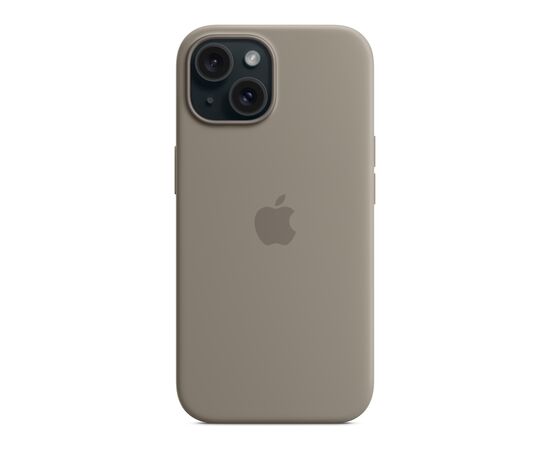 Чехол для мобильного телефона Apple iPhone 15 Silicone Case with MagSafe Clay (MT0Q3ZM/A), изображение 5 Чехол для мобильного телефона Apple iPhone 15 Silicone Case with MagSafe Clay (MT0Q3ZM/A), изображение 5