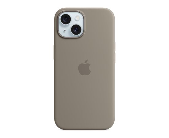 Чохол до мобільного телефона Apple iPhone 15 Silicone Case with MagSafe Clay (MT0Q3ZM/A)