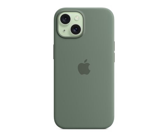 Чехол для мобильного телефона Apple iPhone 15 Silicone Case with MagSafe Cypress (MT0X3ZM/A), изображение 4 Чехол для мобильного телефона Apple iPhone 15 Silicone Case with MagSafe Cypress (MT0X3ZM/A), изображение 4