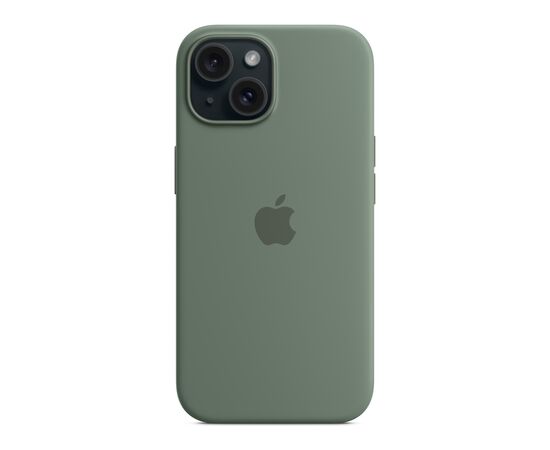 Чехол для мобильного телефона Apple iPhone 15 Silicone Case with MagSafe Cypress (MT0X3ZM/A), изображение 5 Чехол для мобильного телефона Apple iPhone 15 Silicone Case with MagSafe Cypress (MT0X3ZM/A), изображение 5