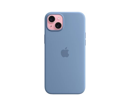 Чохол до мобільного телефона Apple iPhone 15 Silicone Case with MagSafe Winter Blue (MT0Y3ZM/A), зображення 2 Чохол до мобільного телефона Apple iPhone 15 Silicone Case with MagSafe Winter Blue (MT0Y3ZM/A), зображення 2