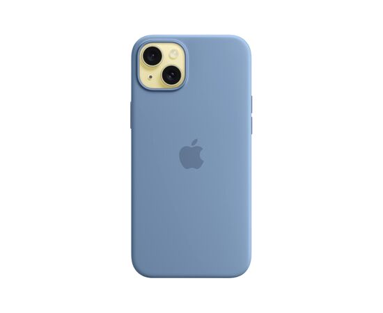 Чохол до мобільного телефона Apple iPhone 15 Silicone Case with MagSafe Winter Blue (MT0Y3ZM/A), зображення 3 Чохол до мобільного телефона Apple iPhone 15 Silicone Case with MagSafe Winter Blue (MT0Y3ZM/A), зображення 3
