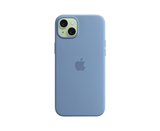 Чохол до мобільного телефона Apple iPhone 15 Silicone Case with MagSafe Winter Blue (MT0Y3ZM/A), зображення 4 Чохол до мобільного телефона Apple iPhone 15 Silicone Case with MagSafe Winter Blue (MT0Y3ZM/A), зображення 4