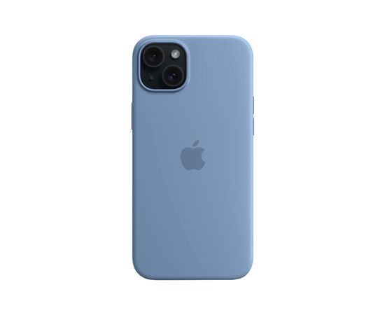 Чохол до мобільного телефона Apple iPhone 15 Silicone Case with MagSafe Winter Blue (MT0Y3ZM/A), зображення 5 Чохол до мобільного телефона Apple iPhone 15 Silicone Case with MagSafe Winter Blue (MT0Y3ZM/A), зображення 5
