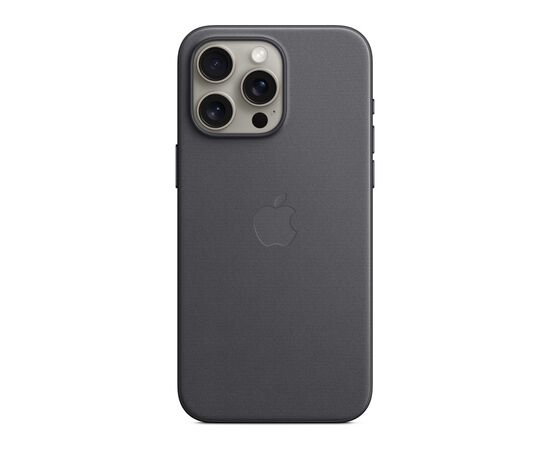 Чехол для мобильного телефона Apple iPhone 15 Pro Max FineWoven Case with MagSafe Black (MT4V3ZM/A)