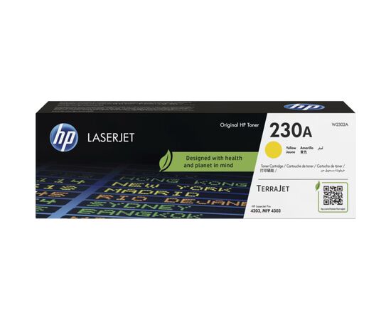 Картридж HP CLJ  230A Yellow 1.8K (W2302A)