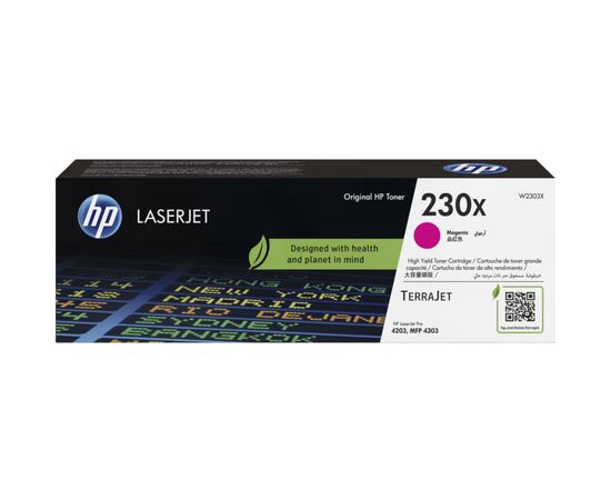 Картридж HP CLJ  230X Magenta 5.5K (W2303X)