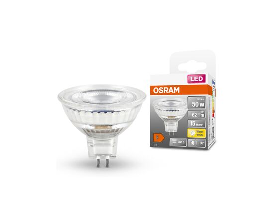 Лампочка Osram LED MR16 50 36 8W/827 12V GU5.3 (4058075433762), зображення 2