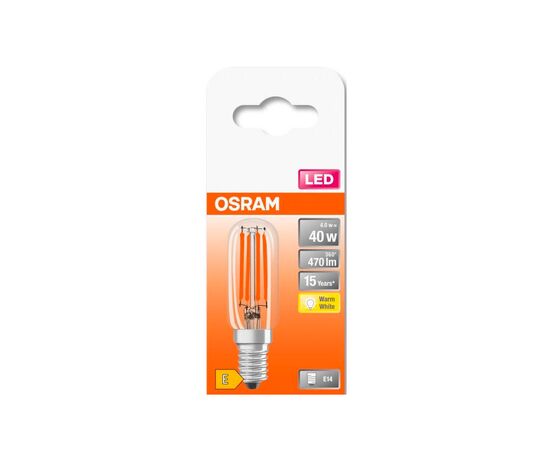Лампочка Osram LED T26 40 4W/827 230V FIL E14 (4058075432932), зображення 3 Лампочка Osram LED T26 40 4W/827 230V FIL E14 (4058075432932), зображення 3