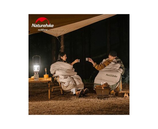 Спальный мешок Naturehike з капюшоном B400 NH21MSD11 Green (6927595788332), изображение 8 Спальный мешок Naturehike з капюшоном B400 NH21MSD11 Green (6927595788332), изображение 8