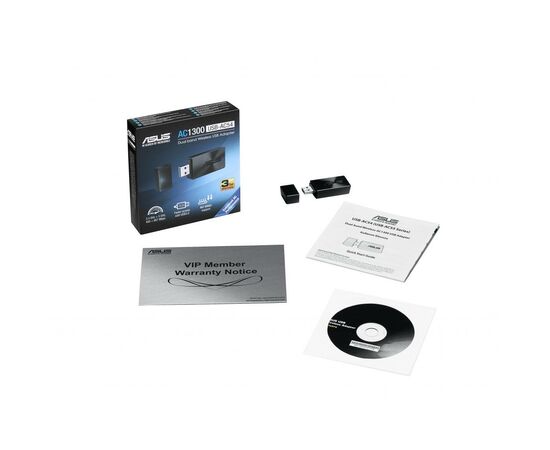 Мережева карта Wi-Fi ASUS USB-AC54, зображення 5 Мережева карта Wi-Fi ASUS USB-AC54, зображення 5
