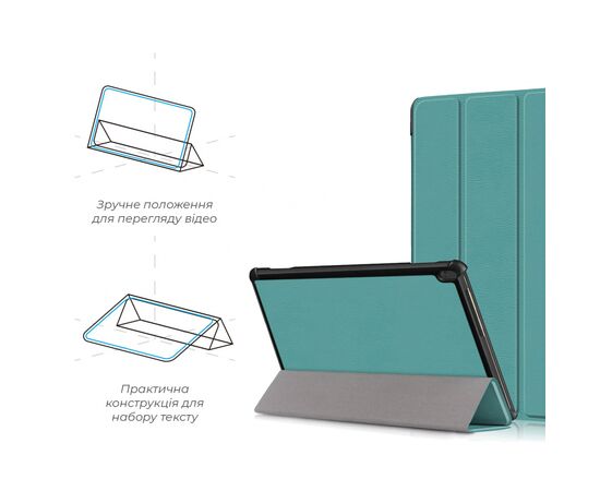 Чохол до планшета Armorstandart Smart Case Lenovo Tab M10 Green (ARM58617), зображення 4 Чохол до планшета Armorstandart Smart Case Lenovo Tab M10 Green (ARM58617), зображення 4