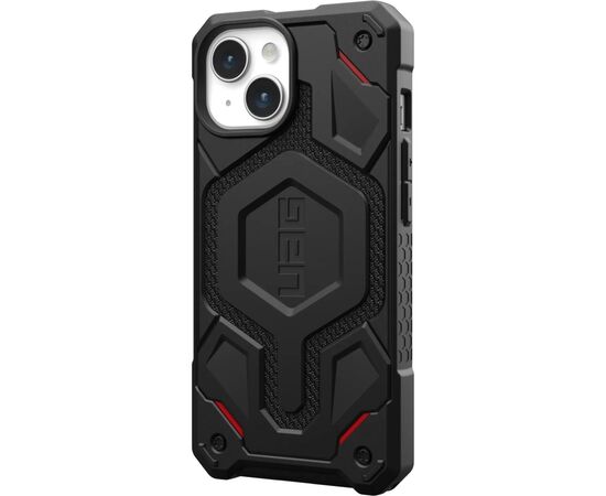 Чехол для мобильного телефона UAG Apple iPhone 15 Plus Monarch Pro Magsafe, Kevlar Black (114220113940), изображение 2