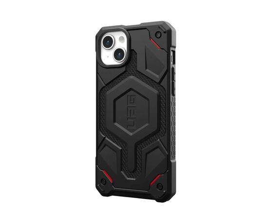 Чехол для мобильного телефона UAG Apple iPhone 15 Plus Monarch Pro Magsafe, Kevlar Black (114220113940), изображение 4
