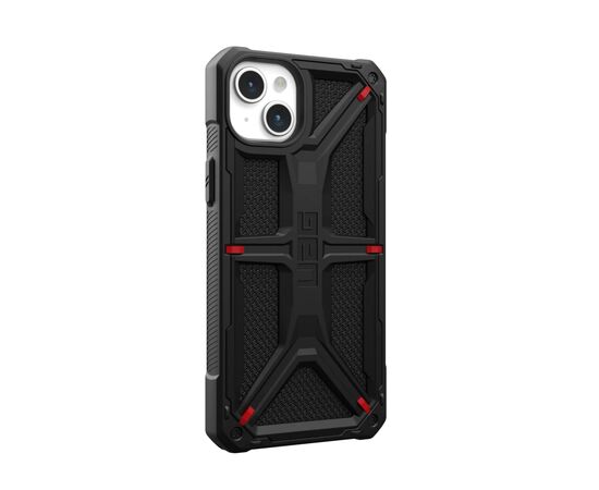 Чохол до мобільного телефона UAG Apple iPhone 15 Plus Monarch, Kevlar Black (114309113940), зображення 2 Чохол до мобільного телефона UAG Apple iPhone 15 Plus Monarch, Kevlar Black (114309113940), зображення 2