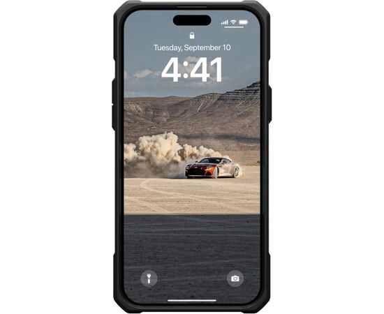 Чохол до мобільного телефона UAG Apple iPhone 15 Plus Monarch, Kevlar Black (114309113940), зображення 4 Чохол до мобільного телефона UAG Apple iPhone 15 Plus Monarch, Kevlar Black (114309113940), зображення 4
