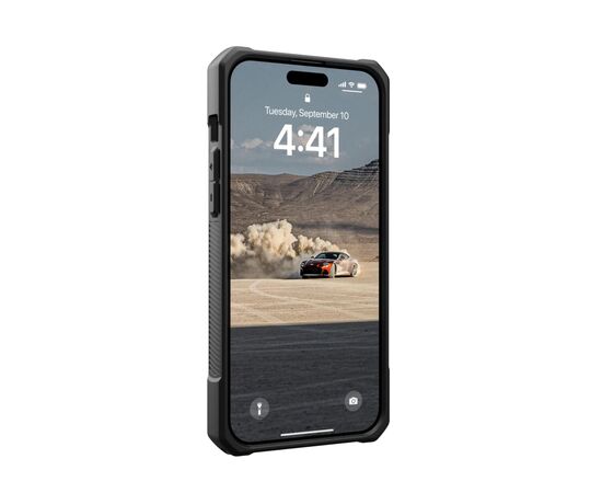 Чохол до мобільного телефона UAG Apple iPhone 15 Plus Monarch, Kevlar Black (114309113940), зображення 5 Чохол до мобільного телефона UAG Apple iPhone 15 Plus Monarch, Kevlar Black (114309113940), зображення 5