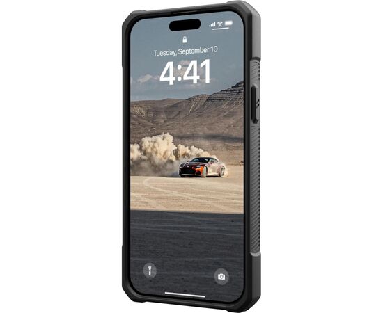 Чохол до мобільного телефона UAG Apple iPhone 15 Plus Monarch, Kevlar Black (114309113940), зображення 6 Чохол до мобільного телефона UAG Apple iPhone 15 Plus Monarch, Kevlar Black (114309113940), зображення 6